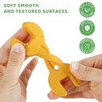 Fu Store 8 Pack Soft Silicone Teething Toys for Toddlers Infant Hammer Wrench Spanner Pliers Saw Knife Tools Shape Baby Teethers Relief Soothe Babies Gums Set (8 Pack Hammer Set) - Image 3